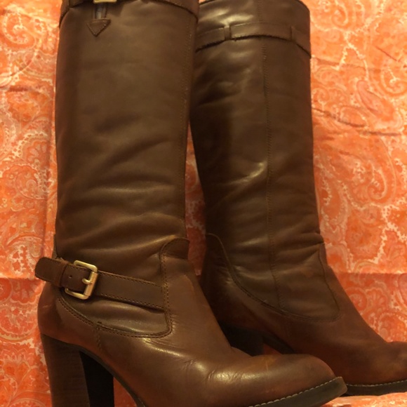 MICHAEL KORS Brown Leather Knee-high Boots - Picture 2 of 4